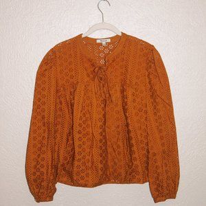 Madewell Eyelet Blouse